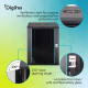 Digitus Шафа DIGITUS 19 , 16U, Wall Mounting Dynamic-N, 600x600 мм, 60кг максимально, розібрана, чорна (DN-37115)