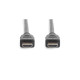 Кабель мультимедійний HDMI M to HDMI M 5.0m 8K Ethernet Digitus (AK-330124-050-S)