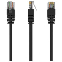 Патч-корд 3м UTP cat 5е CCA Cablexpert (PP12-3M/BK)