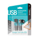 Аккумулятор ColorWay AA USB 1200 mAh 1.5V R6 * 2 (CW-UBAA-02)