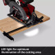 Einhell Professional TP-CS 18/136-C Li BL Cordless Circular Saw - Solo 18V 4000 rpm 136 x 20 mm 2.26 kg (battery and charger not included) (4331240)