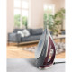 Tefal iron Smart Protect Plus, 2800W, 270ml, steam boost -260g, constant steam - 40g, ceramic soleplate, grey-burgundy (FV6870E0)