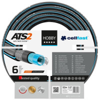Cellfast Шланг садовый HOBBY ATS 1/2", 50м, 6 слоев, до 30 Бар, -20…+60°C (16-201)