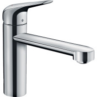 Hansgrohe Змішувач для кухні Focus M42, довж.виливу - 217мм, поворотний, 1важіль, KM120, хром (71806000)