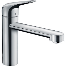 Hansgrohe Змішувач для кухні Focus M42, довж.виливу - 217мм, поворотний, 1важіль, KM120, хром (71806000)