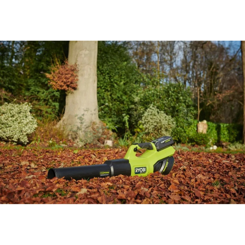 Ryobi Cordless garden blower RY36BLXB-0, 36V MAX POWER, 306 km/h, 1240 cubic meters/h, 3kg without battery and ZP (5133005646)