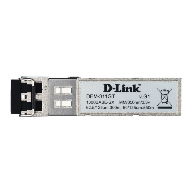 D-Link Tranceiver DEM-311GT SFP, 1x1000BaseSX, MM 550m, LC (10pcs) (DEM-311GT/10)