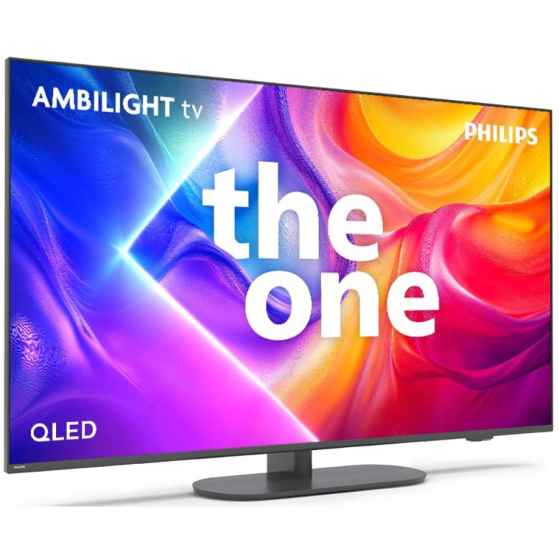 Philips TV 65  QLED 4K 144Hz Smart Titan OS Black Ambilight (65PUS9010/12)