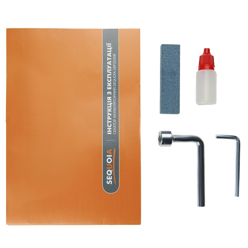 SEQUOIA Секатор акумуляторний SEQUOIA SBP3610C безщітковий двигун 20В d різа 30мм кейс 1.5кг без АКБ та ЗП (SBP2030B)