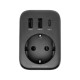 Зарядное устройство Ugreen 3xUSB 30W Outlet Extender (2хUSB-A+USB-C) CD314 (90613)