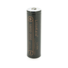 Аккумулятор 18650 3500mah (3300-3500mah), 3.7V(2.75-4.2V), Black Liitokala (Lii-35A-JT)