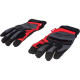 Milwaukee work gloves, Armortex, Smartswipe, polyester/TPR/terry cloth, size 11/XXL, black (48229734)
