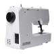 Minerva Sewing machine Max30, electromechanical, 71W, 13 sewing operations, loop semi-automatic, white (MAX30)