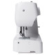 Minerva Sewing machine Max30, electromechanical, 71W, 13 sewing operations, loop semi-automatic, white (MAX30)