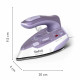 Tefal Tefal iron travel First Class, 1000W, 65ml, steam boost -45g, inox soleplate, white-violet (DB1612E0)