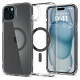 Spigen Чехол для Apple iPhone 15 Ultra Hybrid MagFit, Graphite (ACS06804)