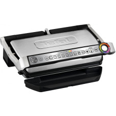 Tefal grill clamping OptiGrill+ XL, 2000W, temp. regimes-4, removable plates, metal (GC722D34)
