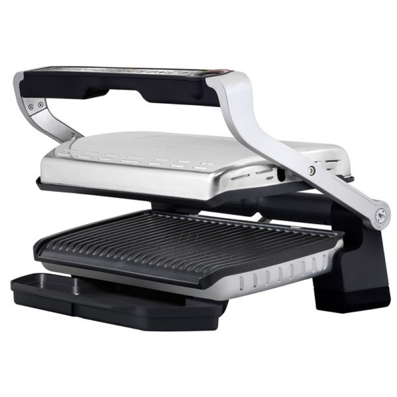 Tefal grill clamping OptiGrill+ XL, 2000W, temp. regimes-4, removable plates, metal (GC722D34)