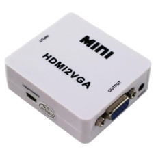 Конвертор HDMI to VGA without power adapter Atcom (25275)