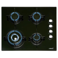 Cata Hob gas on glass, 60cm, CHI 6031 BK, black (08041502)