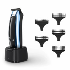 Rowenta trimmer Barber Experience, network+battery, rotary motor, nozzles-5, iron coating, blue (TN1851E0)