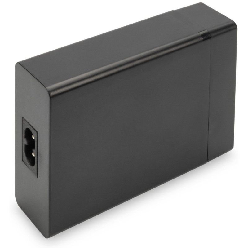 Digitus 4-Port USB Charger, 72W, 1xUSB-C (Power Delivery), 5,9,15,20V/3A, 3x USB-A 5V/2.4A, black (DA-10195)
