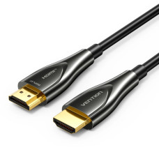 Кабель мультимедійний HDMI M to HDMI M 40.0m 4K60Hz fiber optic zinc alloy black Vention (ALSBV)