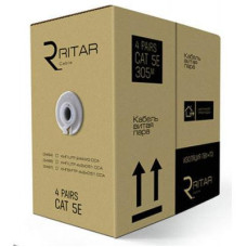 Кабель сетевой Ritar UTP 305м КНП (4*2*0,50)[СCA] ПВХ+ПЭ, наружный (03494)