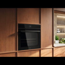 Electrolux Electric oven, 72 l, A+, display, convection, telescopic guides, black (EOF8H39H)