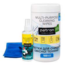 Универсальный чистящий набор Patron Spray for technique 100ml F3-009 +wipesF3-060 +microfi (CS-PN-BUNDL-16)