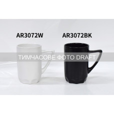 ARDESTO Mug Lino, 340ml, ceramic, white (AR3072W)
