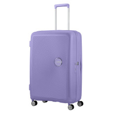 American Tourister Валіза American Tourister, Soundbox, поліпропілен, велика, 77см, 97/110л, TSA, 4 колеса, EXP, лавандовий (32G*82003)