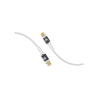 Дата кабель USB-C to USB-C 1.2m Promate (lucidline-cc120.white)