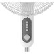 Philips Вентилятор підлоговий Series 1001, 45см, 47Вт, пульт ДК, опора кругла, білий (CX1220/00)