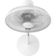 Philips Вентилятор підлоговий Series 1001, 45см, 47Вт, пульт ДК, опора кругла, білий (CX1220/00)