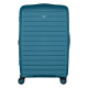 2E Suitcase Middle, Aero, polypropylen, 63/78 L, TSA, 4 wheels, EXP, teal blue (2E-SPP-AERO-M-TB)
