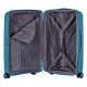 2E Suitcase Middle, Aero, polypropylen, 63/78 L, TSA, 4 wheels, EXP, teal blue (2E-SPP-AERO-M-TB)