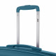 2E Suitcase Middle, Aero, polypropylen, 63/78 L, TSA, 4 wheels, EXP, teal blue (2E-SPP-AERO-M-TB)