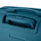2E Suitcase Middle, Aero, polypropylen, 63/78 L, TSA, 4 wheels, EXP, teal blue (2E-SPP-AERO-M-TB)