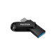 SanDisk 512GB USB 3.1 Type-A + Type-C Ultra Dual Drive Go Black (SDDDC3-512G-G46)