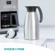 Tefal Термоглечик Tefal Soft Grip, 1.5л, нежавіюча сталь, пластик, чорний (K3043214)