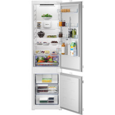 Beko Ref Beko built-in with bottom freezer, 194x55x55, ref-224L, freez.-76L, 2doors, D, NF, HarvestFresh, white (B5BCNA325HS)