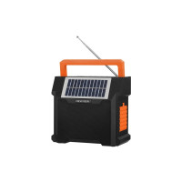 Акустическая система NEWVEW NV-9153 Solar Panel/BT/USB/TF/FM Orange (NWVW-NV-9153-OR)