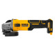 DeWALT Шліфмашина кутова акумуляторна DeWALT 18В XR Li-lon 125мм 0-9000об/хв 1.61кг без АКБ та ЗП (DCG407N)