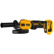 DeWALT Шліфмашина кутова акумуляторна DeWALT 18В XR Li-lon 125мм 0-9000об/хв 1.61кг без АКБ та ЗП (DCG407N)