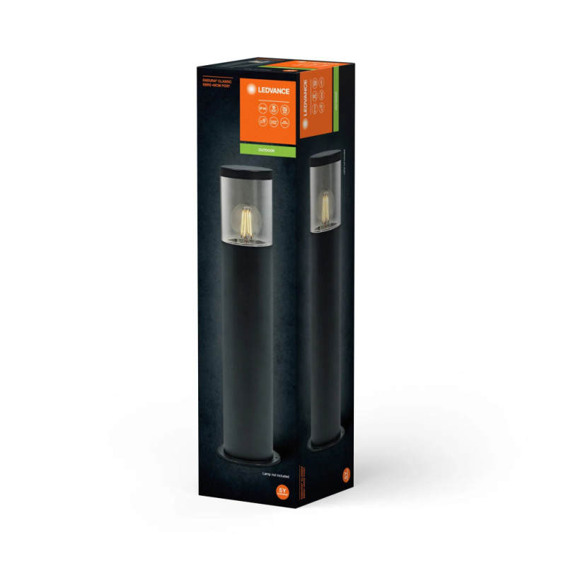 LEDVANCE Lamp post E27 49cm ENDURA CLASSIC EBRO black (4058075835023)
