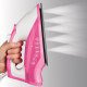 Russell Hobbs Iron Light&Easy Pro, 2600W, 240ml, steam boost -130g, constant steam - 40g, ceramic soleplate, white-pink (26461-56)