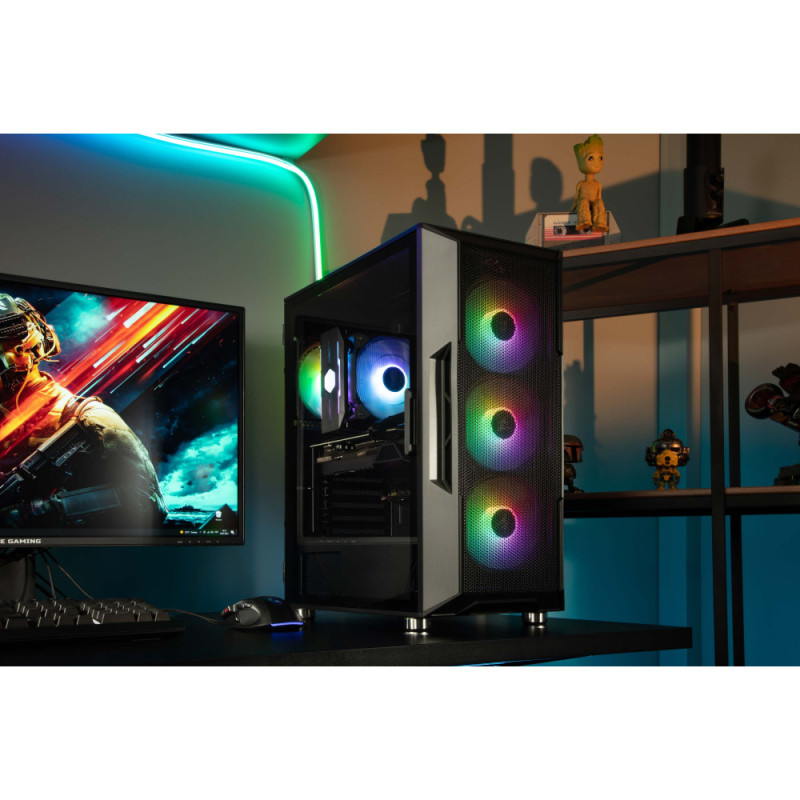 2E 2E PC Complex Gaming Intel i5-13600KF/Z690/32/2000F/NVD4070-12/FreeDos/Zalman-i3NEO/850W