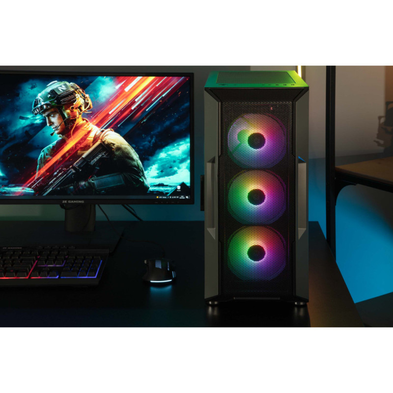 2E 2E PC Complex Gaming Intel i5-13600KF/Z690/32/2000F/NVD4070-12/FreeDos/Zalman-i3NEO/850W