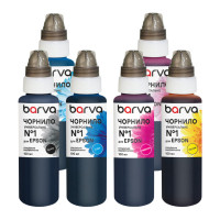Чернила Barva Epson 1 6х100 мл, universal, BK/C/M/Y/LC/LM (EU1-100-2MP)